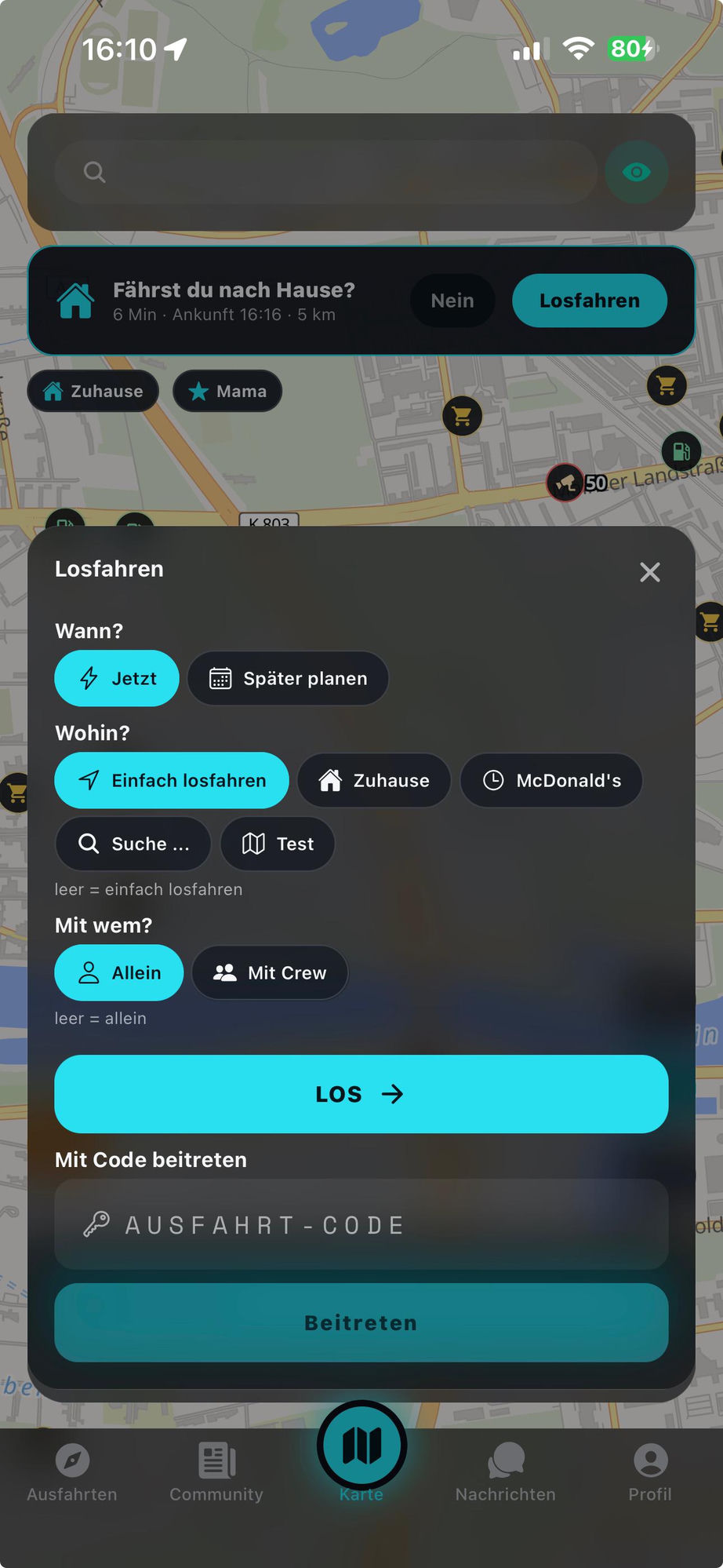 RoadShark ride together