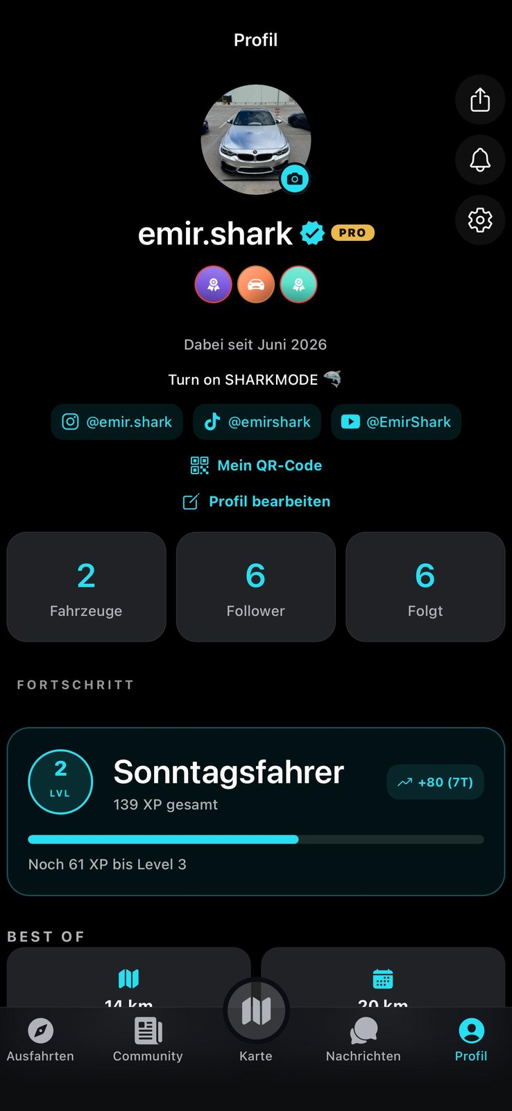 RoadShark profile